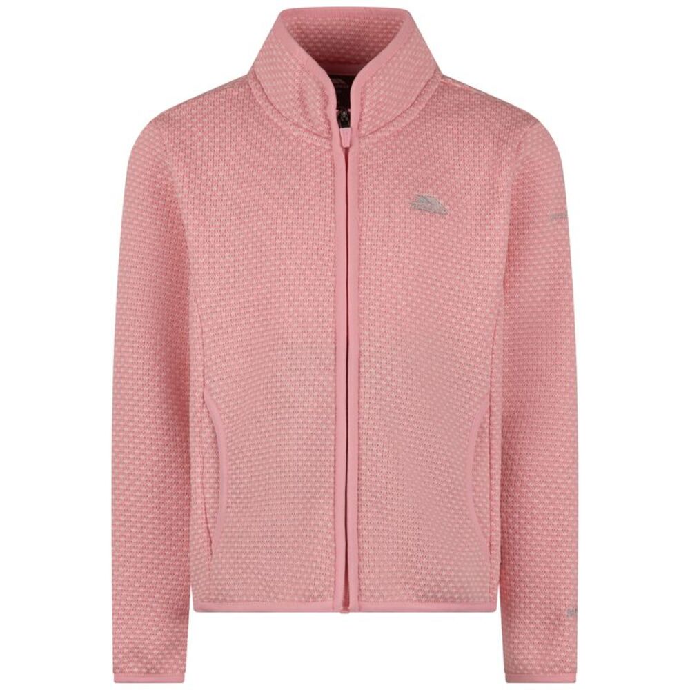 Trespass Childrens/Kids Ellbar AT300 Fleece Jacket / Baby Pink